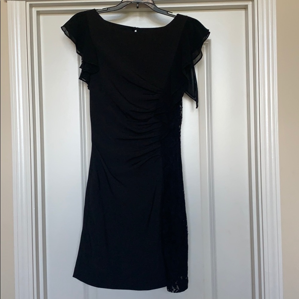 Black cocktail dress
